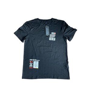 Trust Yourself Romwe Mens Logo T-shirt Size M in Black